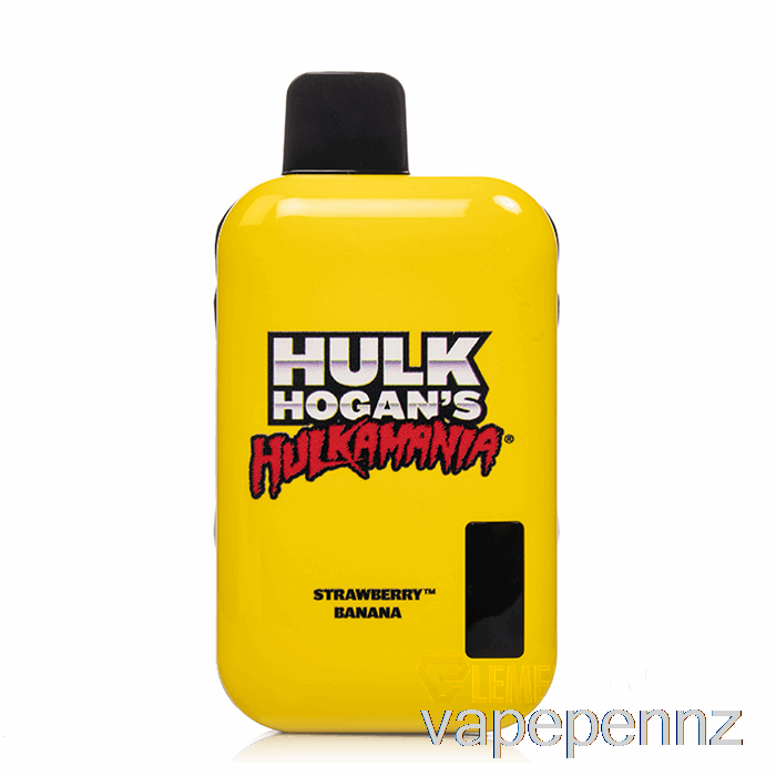 Hulk Hogan Hulkamania 8000 Disposable Strawberry Banana VAPE NZ